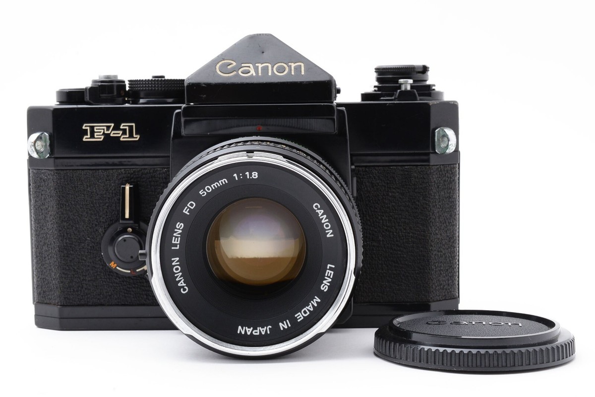 Canon F-1+FD 50 f1.8 露出計不動　他完動美品 Canon FD 50mm 1.8 SC Lens (*) — Camera Center