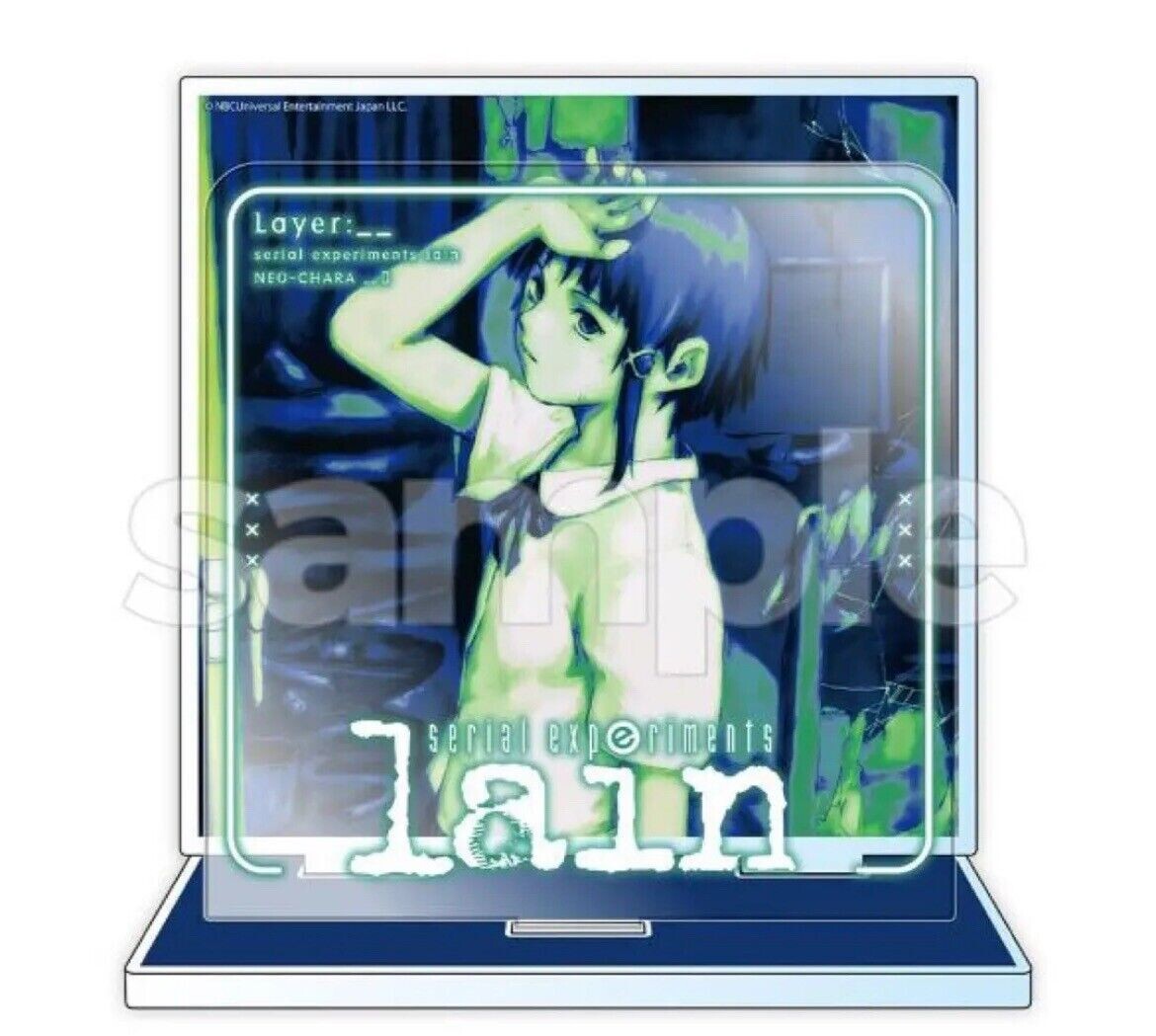 Serial Experiments Lain X DMM 2023 Acrylic Diorama A Ver Japan New