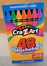 Cra-Z-Art Washable Classic Crayons, Assorted Colors, Pack Of 48 Crayons, Qty 3,