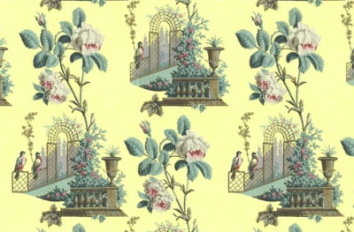 DESIGNERS GUILD VORHANG STOFF DESIGN Ziergarten 2 METER MIMOSE BAUMWOLLE