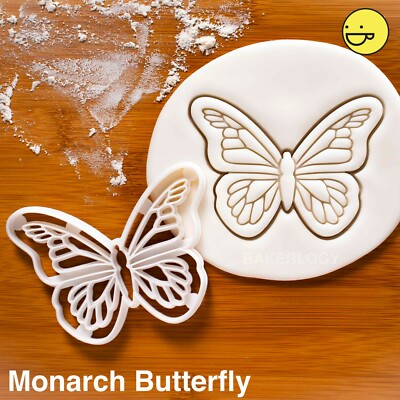 Monarch Schmetterling Ausstechform | Garten Geburtstag Sommer Frühling Party Fee Flügel