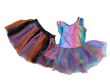 Zaclotre  Cat  Jack Short Dance Tutu Size 6  7 Multi-Color  Halloween Design