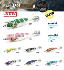 ARTIFICIALE TOTANARA PESCA CALAMARI DALLA BARCA JATSUI SEA SUTTE SPOT 1.5 E 2.0
