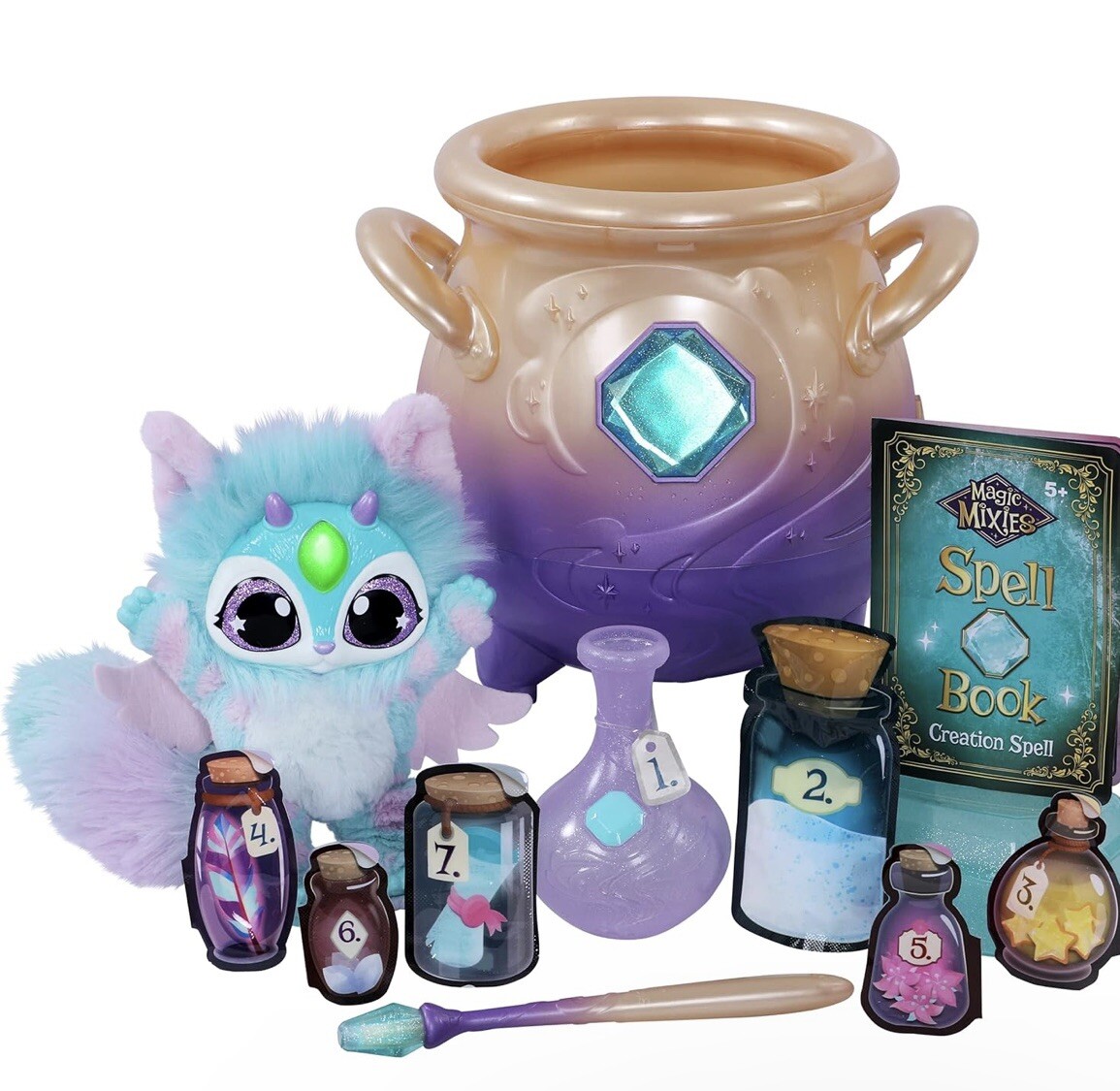 マジックミキシーズ Moose Toys Magic Mixies Magical Misting Cauldron with 8 inch