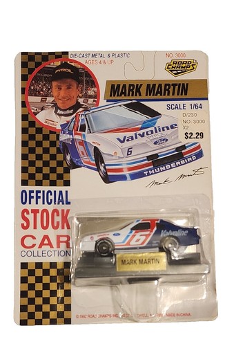NASCAR Mark Martin #6 Valvoline Rocks America Hot Wheels Diecast