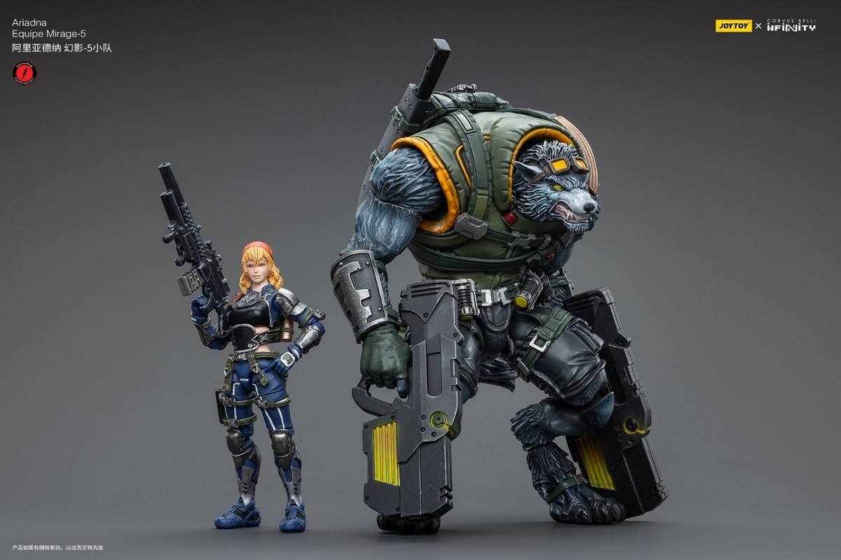 JOYTOY 1/18 infinity アリアドナ エクイペミラージュ五番隊 Amazon.com: JOYTOY Infinity 1/18 Action Figure Mecha Ariadna