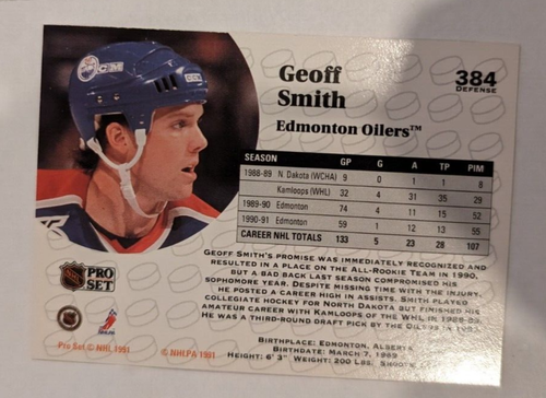 1991 NHL PRO SET IN EXCELLENT CONDITION PICK YOUR CARDS #346 - 500 - Picture 77 of 309