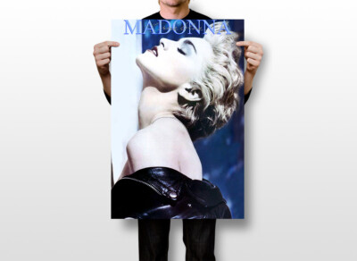 Madonna True Blue Queen of Pop Singer Art Wall Indoor Room Poster