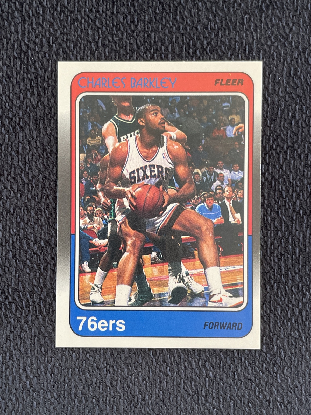 Charles Barkley Philadelphia 76ers 1988-89 Fleer #85