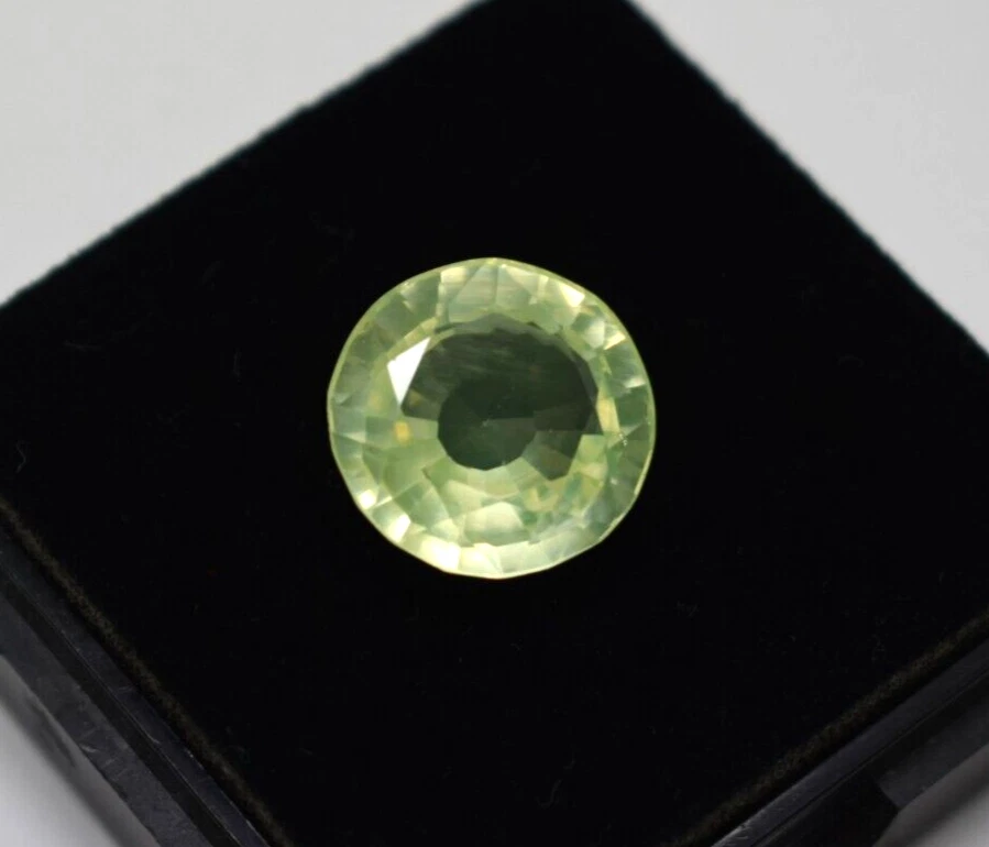 Neu Rund Schliff 15.60 Karat Makellos Natürlich Grün Peridot Ringgröße Edelstein - Bild 2 von 4