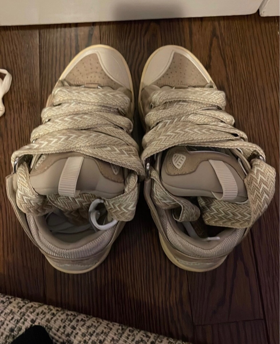 Lanvin Curb Sneaker 'Beige” | eBay