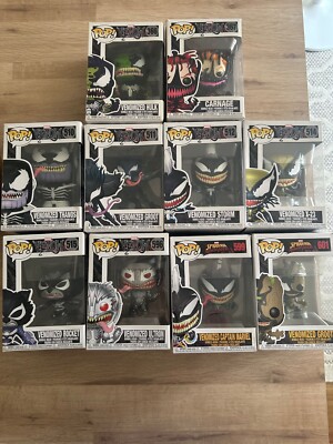 Funko Pop! Venomized Konvolut x11, neuwertig, nie geöffnet 