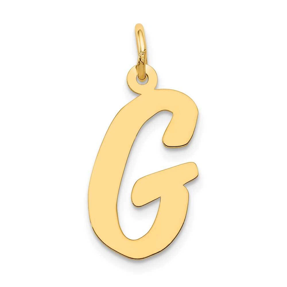 Gold g charm outlet