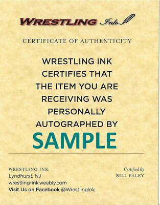 Kelly Kelly WWE Diva 8x10 Signed Autograph photo #2 w/ Wrestling