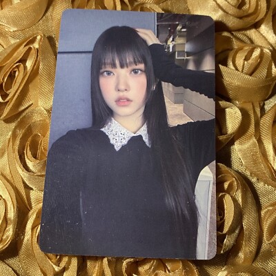 HAERIN NEWJEANS Group Kawaii Bunnies Edition Celeb K-pop Girl Photo Card BLACK