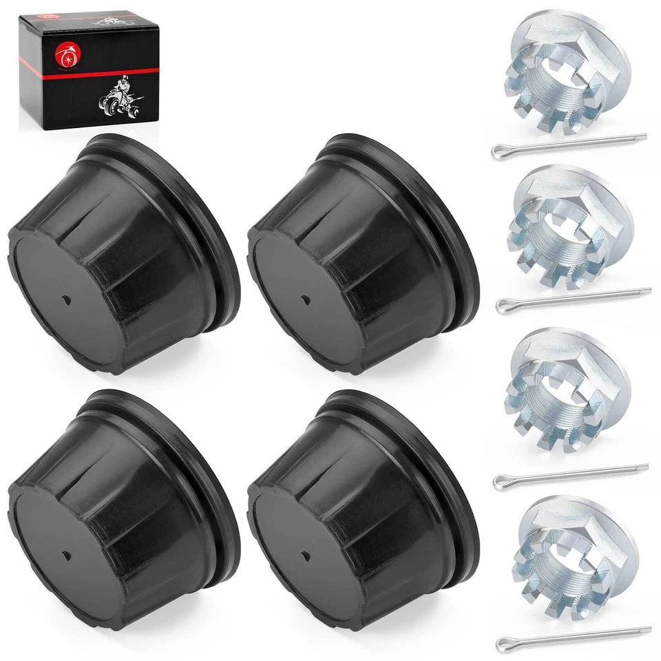 4 Wheel Center Cap Nut Pin Kit for Honda Rancher 420 Foreman 500 Rubicon 520 - Image 2 of 4