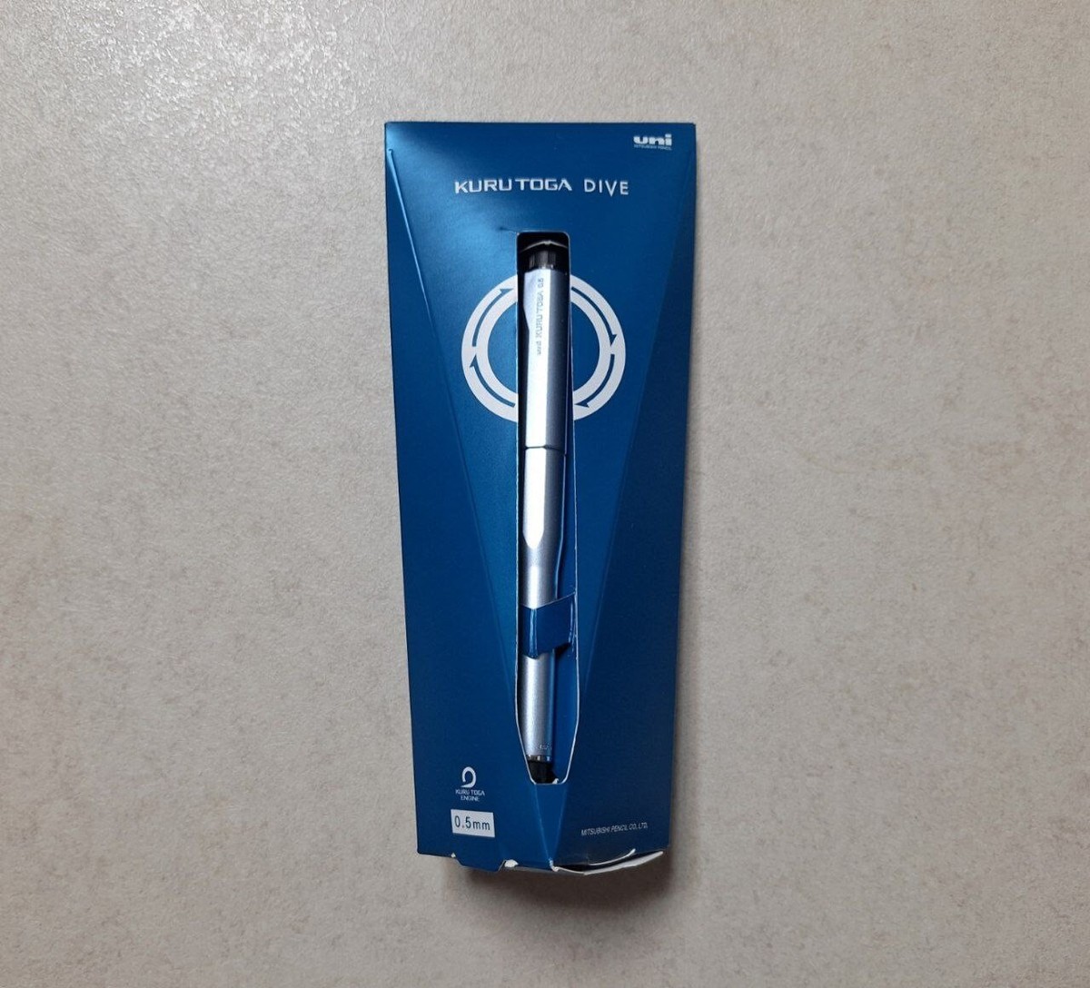 筆記具 uni KURU TOGA DIYE MN BLUE 三菱鉛筆 Uni Kuru Toga Dive Mechanical Pencil, High