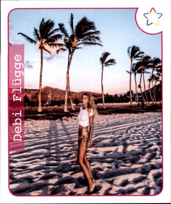 Sticker 197 - Panini - Webstars 2018 Girls - Debi Flügge