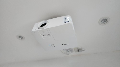 Optoma UHD30 UHD 4K HDR 240Hz Projector - White + Ceiling Mount