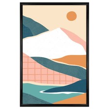 22x34 Rounded Black Poster Picture Frame - NEW