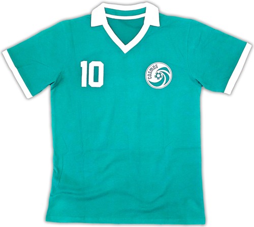 NEW YORK COSMOS PELE AUTOGRAPHED SIGNED GREEN JERSEY BECKETT BAS STOCK #194363 - Picture 6 of 7