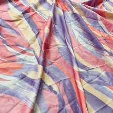 Abstract Print Nylon Spandex Fabric 4 Way Stretch By Yard for swimwear