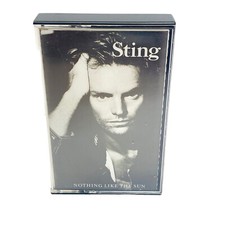 Sting 1987 Vintage Cassette Tape Nothing Like The Sun, We'll Be Together/Used