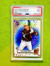 Adley Rutschman BLUE REFRACTOR ROOKIE CARD # /75 PSA 9 SP 2023 Topps Pristine RC