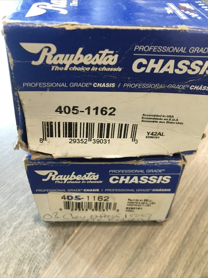 03-14 Chevrolet Express GMC Savana 1500 Extremos de varilla de amarre interior Ambos 2x 405-1162 Nuevo Foto 4 de 4