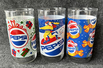 Vintage 1991 PEPSI Logo Christmas Collection 5-3/4