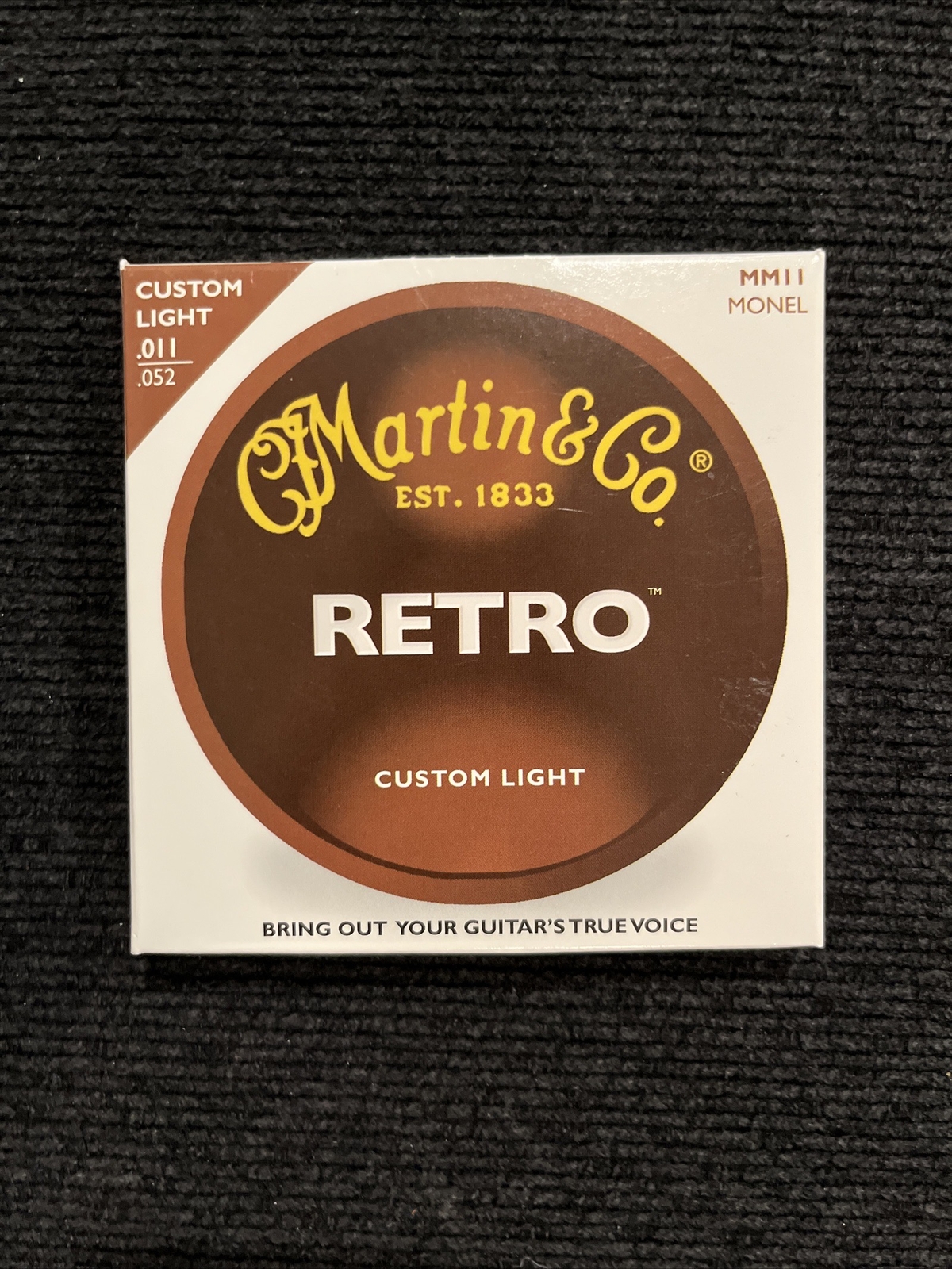Martin Retro Monel Saiten – MLJ13 Medium/Light (13-56), Warmen Klang Für Akustikgitarren