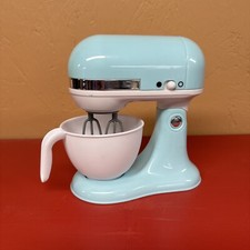 PlayGo Classy Kitchen Appliance Mixer Kids Playset Teal Turquoise WORKS
