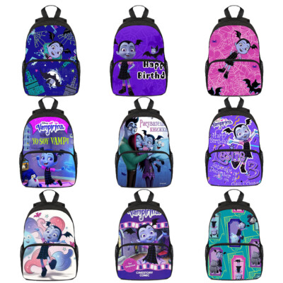Cosplay Vampirina Kinder Rucksack Jungen Mädchen Schultasche Kids Backpack