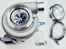 GTX3076R GT3076R Racing Turbo charger Dual Ceramic Ball Bearing .63 T3 3" V-Band