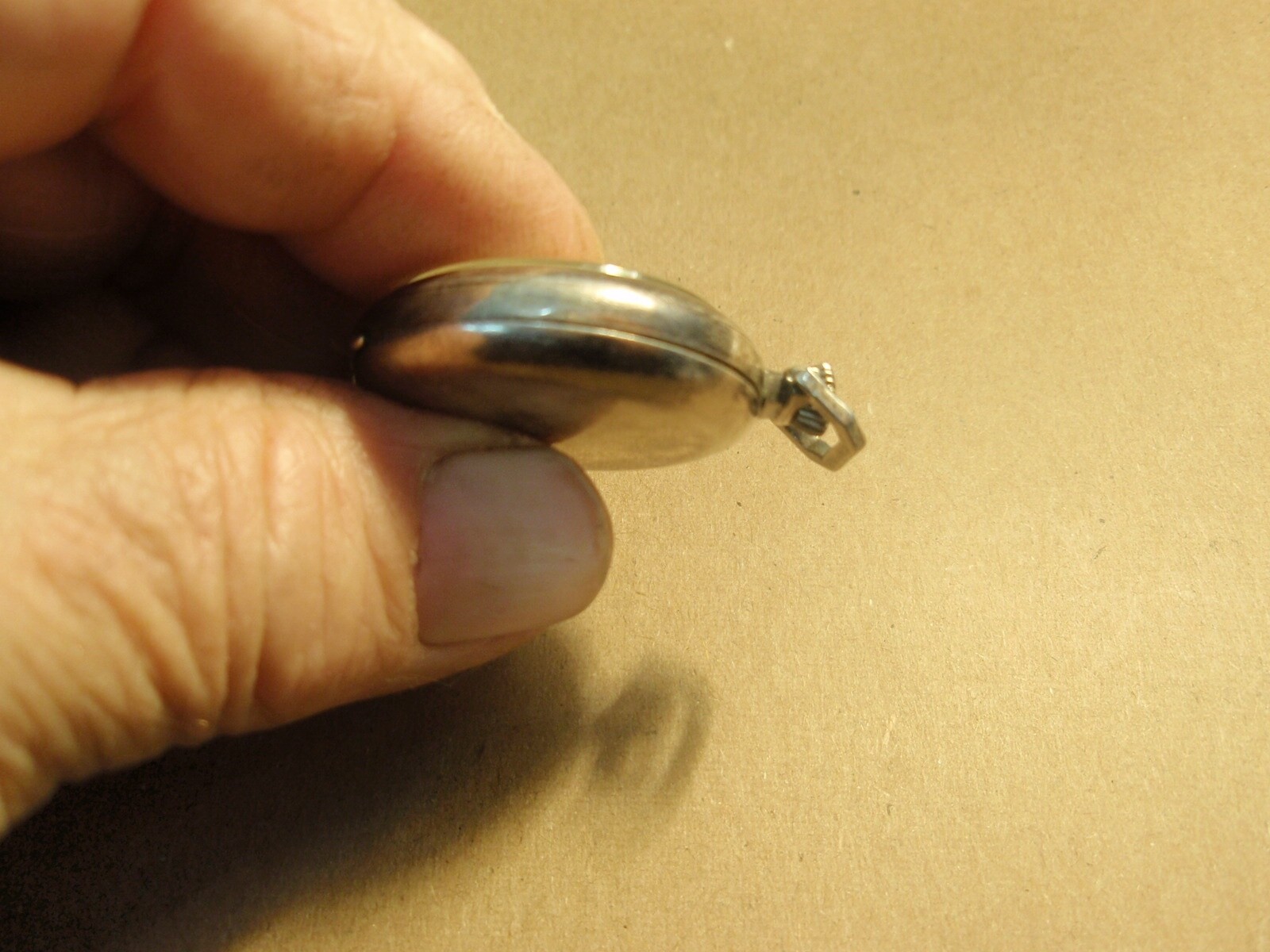 Croton 30mm Sterling Solid Silver Silver .925 Poc… - image 14