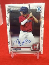 2020 Bowman Chrome Auto MILAN TOLENTINO GUARDIANS RC