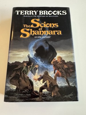 Scions of Shannara by Terry Brooks 1990 Hardcover 1st/1st VG+