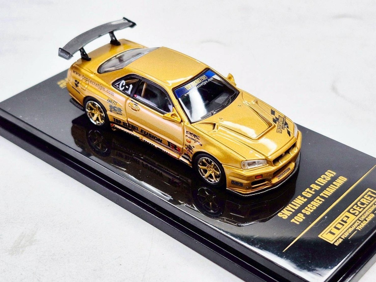 JDM Nissan Skyline GT-R R34 Top Secret Thailand TASKL25 Event