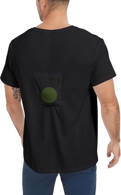 Anti Snoring Sleep Apnea Side Sleeping T-Shirt Positional Therapy Black 2XL