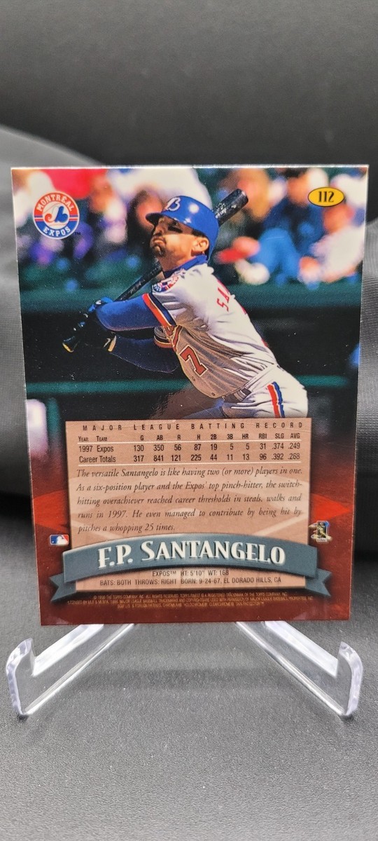 1998 Topps Finest - F.P. Santangelo #112 | eBay