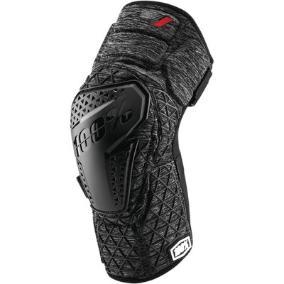 100% Surpass Knee Guards (Large, Gray/Black)