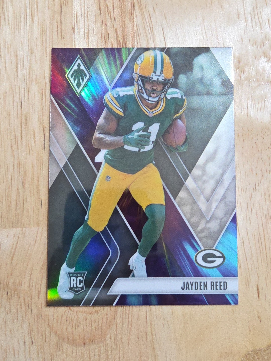 2023 Phoenix JAYDEN REED Color Burst Prizm #111 Rookie RC Packers SP