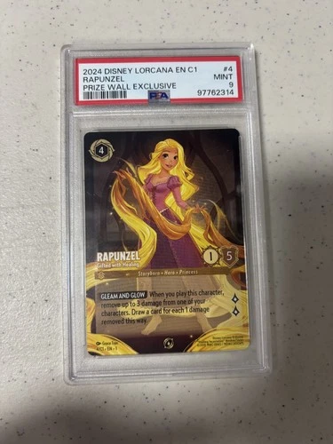 2024 PRIZE WALL EXCLUSIVE #4 RAPUNZEL - GIFTED WITH HEALING PSA 9