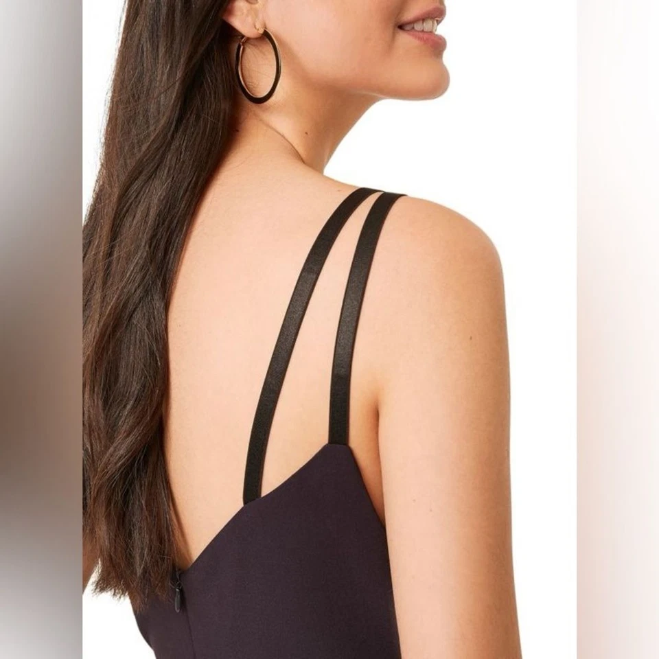 NWT FRENCH CONNECTION Anana Whisper Jumpsuit sz 12 Utility Blue - Image 4 of 4