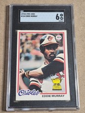 1978 OPC Eddie Murray Rookie SGC 6 