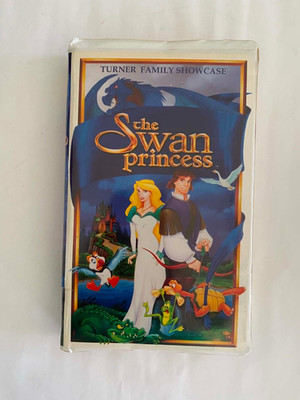 The Swan Princess VHS   Classic 90s Animated Movie (1995, Clam Shell) Acceptable