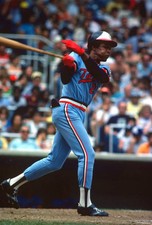 Rod Carew Minnesota Twins bats v the New York Yankees at an Major - Old Photo