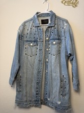 blanknyc denim Unisex jacket meduim blue