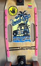 1987 Variflex Beach Boys Surfin Safari Two Handle Skateboard Wall Art