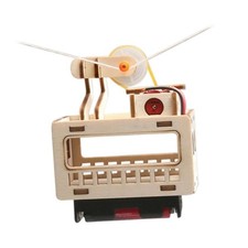 Funivia turistica Puzzle in legno fai-da-te per bomboniere Oggetti di scena